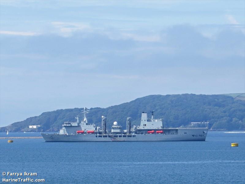 rfa fort victoria (Vessel (function unknown)) - IMO 8606032, MMSI 233135000, Call Sign GACE under the flag of United Kingdom (UK)