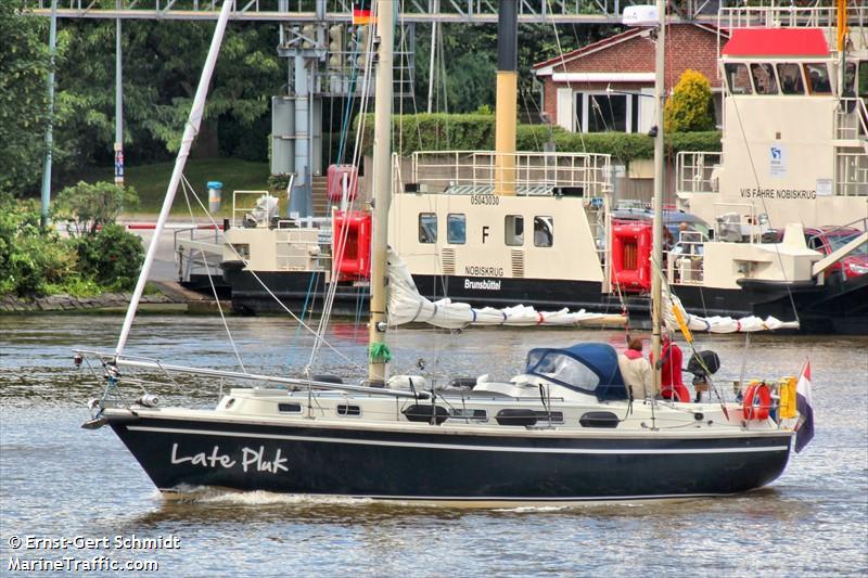 late pluk (-) - IMO , MMSI 244129046, Call Sign PE 8164 under the flag of Netherlands