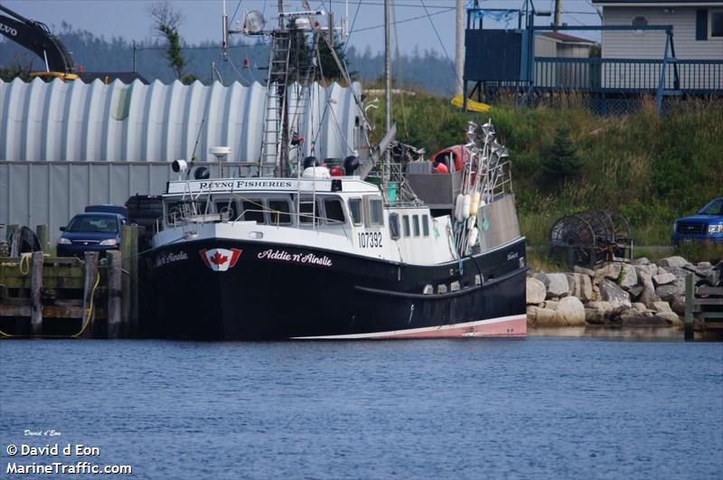 addie n ainslie (-) - IMO , MMSI 316005077 under the flag of Canada