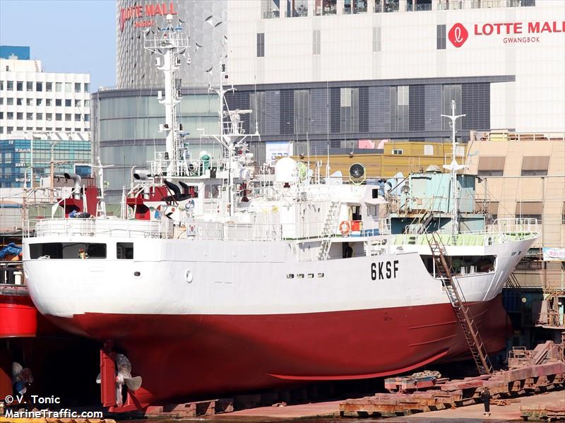 hae cheon 808 (Fishing Vessel) - IMO 9020118, MMSI 441481000, Call Sign 6KSF under the flag of Korea