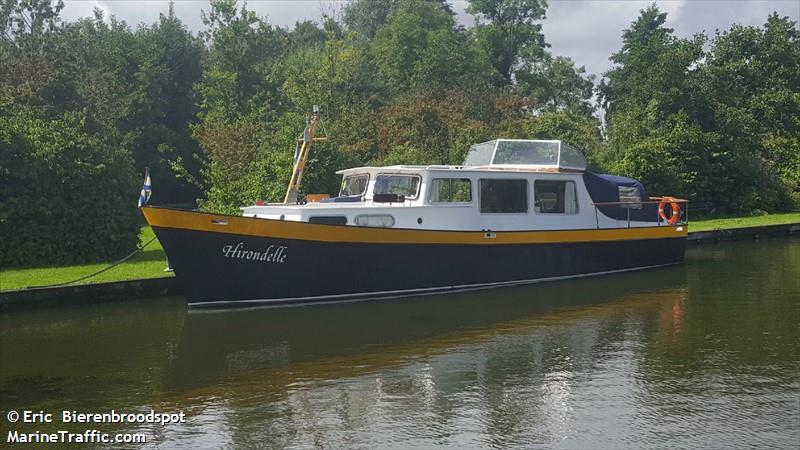 hirondelle (-) - IMO , MMSI 244170882, Call Sign PI4706 under the flag of Netherlands