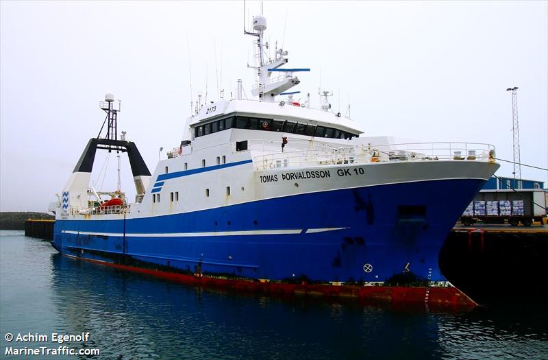 tomas thorvaldsson (Fish Factory Ship) - IMO 9039779, MMSI 251017000, Call Sign TFUT under the flag of Iceland