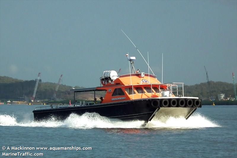 mv broadsword (-) - IMO , MMSI 503558600, Call Sign VJD3673 under the flag of Australia