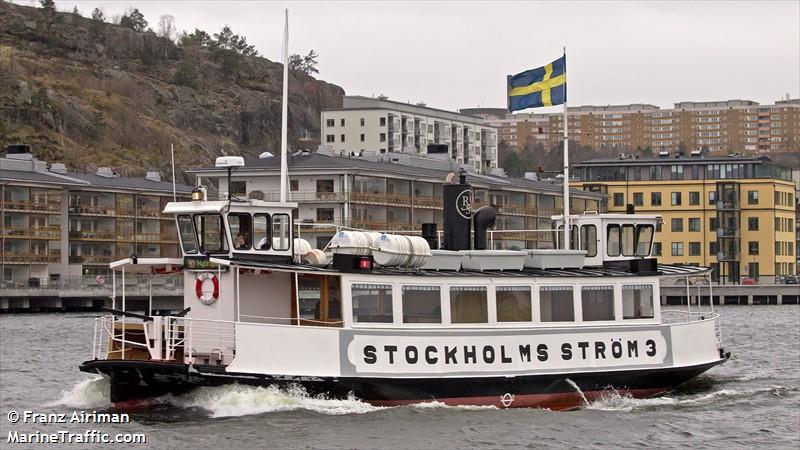 stockholms strom 3 (-) - IMO , MMSI 265585430, Call Sign SEIG under the flag of Sweden