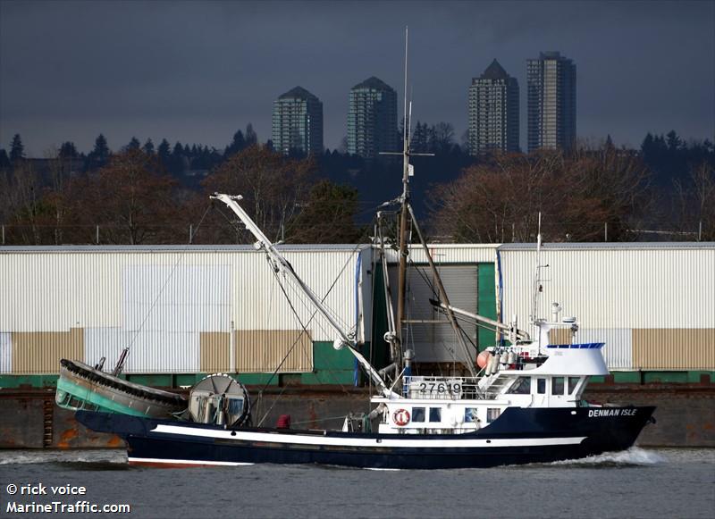denman isle (-) - IMO , MMSI 316005772, Call Sign VY5356 under the flag of Canada