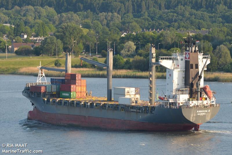 amanda d (Offshore Tug/Supply Ship) - IMO 8896297, MMSI 362089000, Call Sign 9YBP under the flag of Trinidad & Tobago