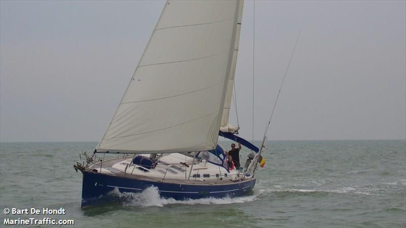 maeva sv (Sailing vessel) - IMO , MMSI 205699810, Call Sign OR6998 under the flag of Belgium
