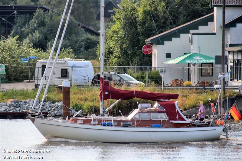 hannah (Sailing vessel) - IMO , MMSI 211617730, Call Sign DD7807 under the flag of Germany