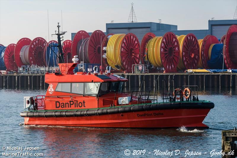danpilot delta (Pilot) - IMO 9839507, MMSI 219023833, Call Sign OX3109 under the flag of Denmark