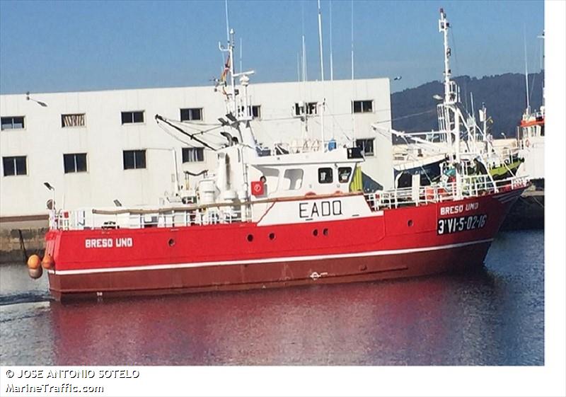 fv breso uno (Fishing Vessel) - IMO 9193393, MMSI 225986575, Call Sign EADQ under the flag of Spain