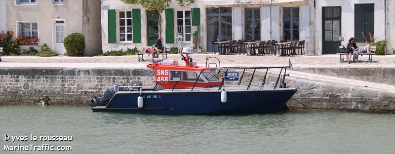 sns 458 (SAR) - IMO , MMSI 227118630, Call Sign FAA4000 under the flag of France