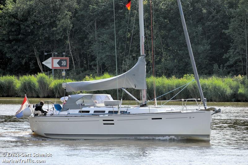 just plane sailing (Sailing vessel) - IMO , MMSI 244090334, Call Sign PF4548 under the flag of Netherlands