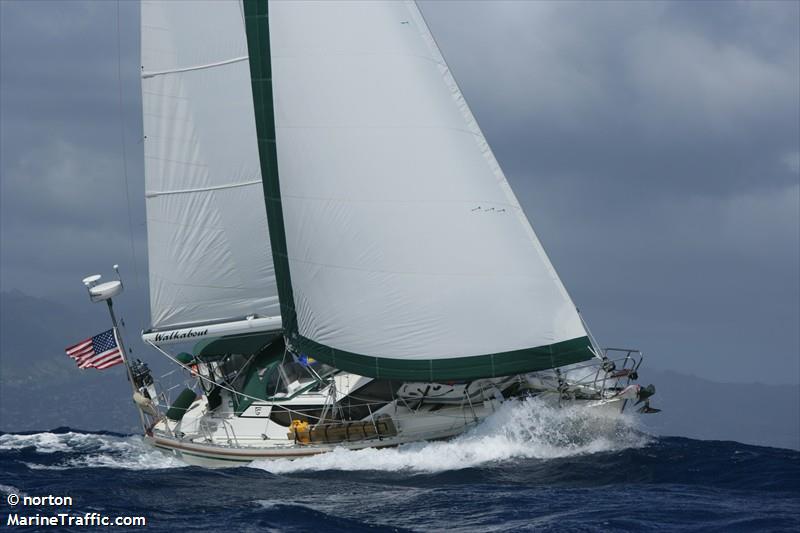 walkabout (Sailing vessel) - IMO , MMSI 367080870, Call Sign WDC8048 under the flag of United States (USA)