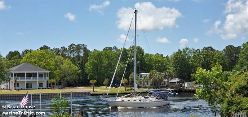 treasure island (Sailing vessel) - IMO , MMSI 367129560 under the flag of United States (USA)