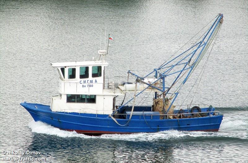sigma (Fishing vessel) - IMO , MMSI 207822920, Call Sign LZH2292 under the flag of Bulgaria