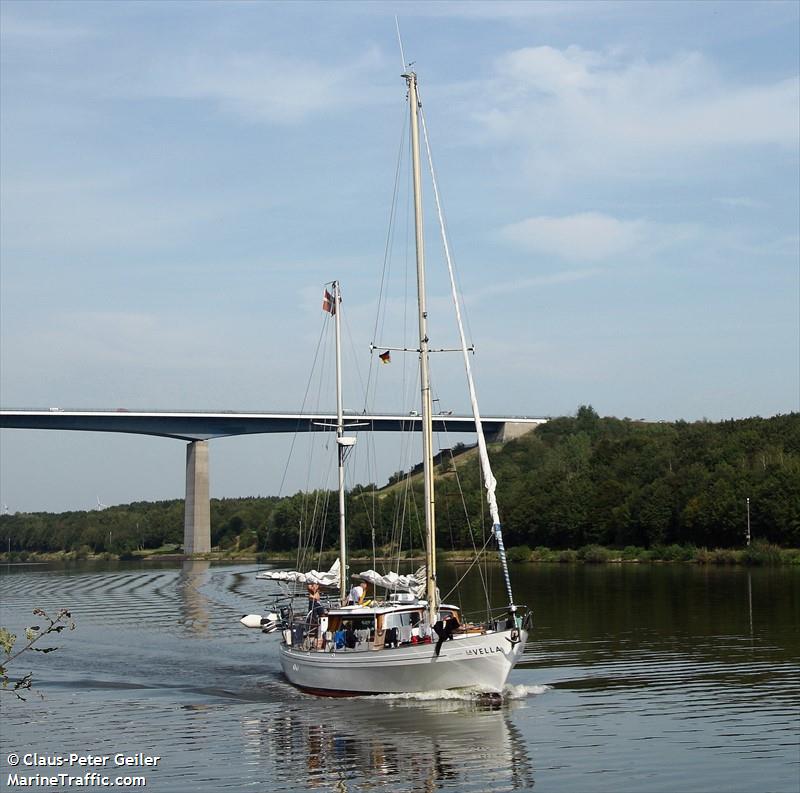 la vella (Pleasure craft) - IMO , MMSI 219025369, Call Sign XPH4175 under the flag of Denmark