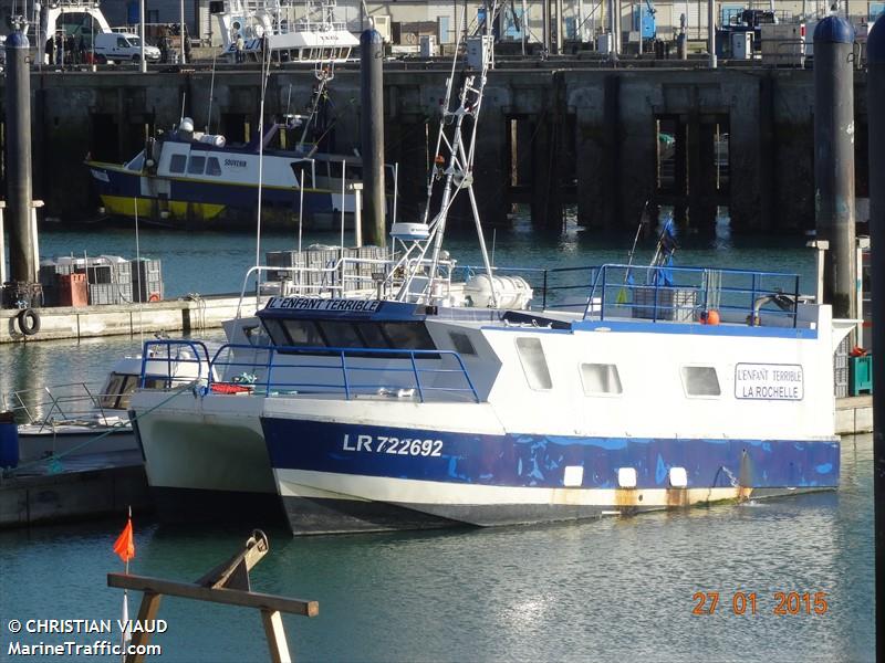 lenfant terrible (-) - IMO , MMSI 227124200, Call Sign FGA2169 under the flag of France