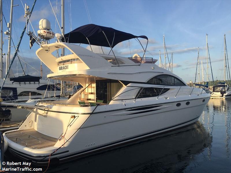 gracie (Pleasure craft) - IMO , MMSI 235116051, Call Sign 2JHW7 under the flag of United Kingdom (UK)