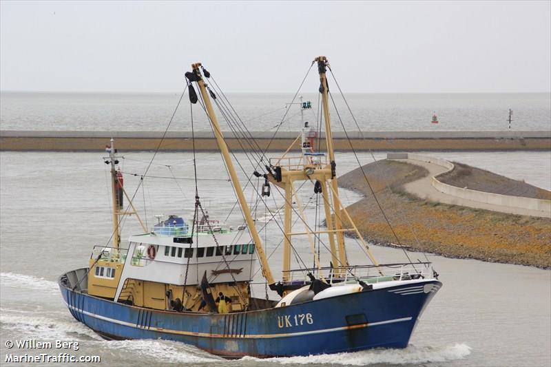uk176 verwachting (Fishing Vessel) - IMO 7365617, MMSI 245771000, Call Sign PIGF under the flag of Netherlands