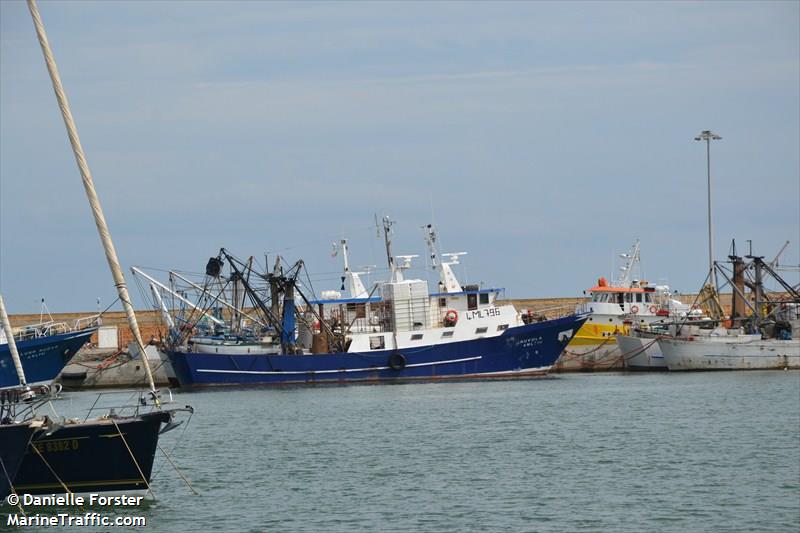 nuvola (Fishing vessel) - IMO , MMSI 247120560, Call Sign IFRR under the flag of Italy