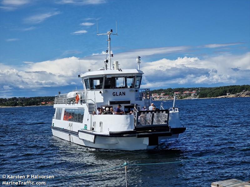 glan (Passenger ship) - IMO , MMSI 257441900, Call Sign LJET under the flag of Norway