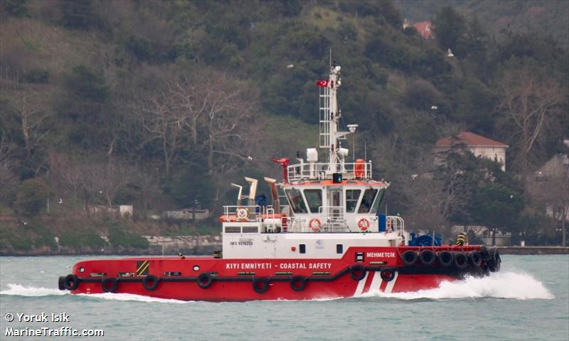 mehmetcik (Tug) - IMO 9816268, MMSI 271045344, Call Sign TCA4465 under the flag of Turkey