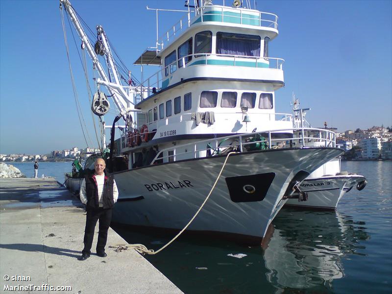 haci mustafa aktas (Fishing vessel) - IMO , MMSI 271056028, Call Sign TC3404 under the flag of Turkey