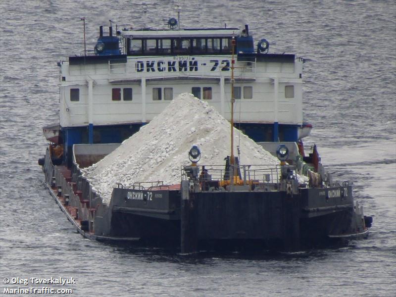okskiy-72 (Cargo ship) - IMO , MMSI 273378540, Call Sign P under the flag of Russia