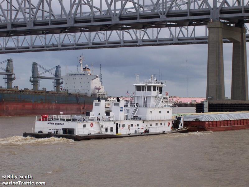 mary parker (Towing vessel) - IMO , MMSI 366991790, Call Sign WDC2357 under the flag of United States (USA)