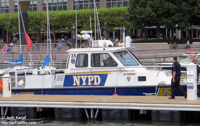 nypd 35 (-) - IMO , MMSI 367639010, Call Sign WDH6536 under the flag of United States (USA)