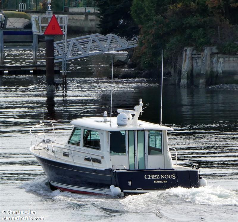 chez nous (Pleasure craft) - IMO , MMSI 367779050 under the flag of United States (USA)