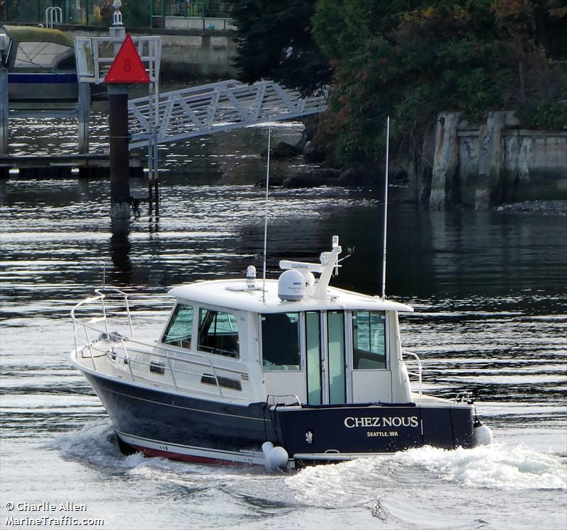 chez nous (-) - IMO , MMSI 367779050 under the flag of United States (USA)