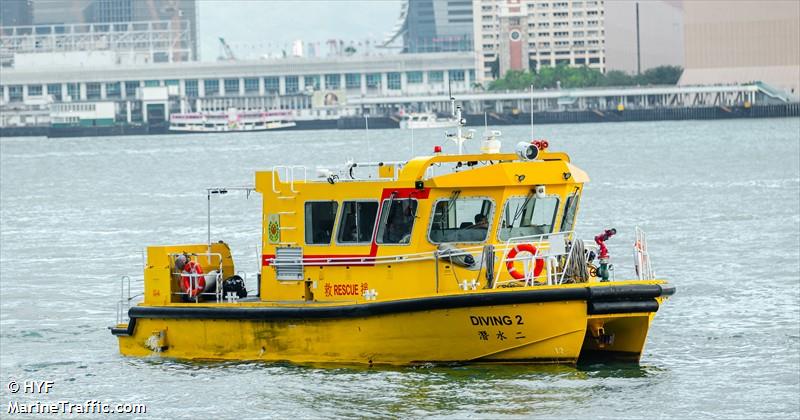 diving 2 (SAR) - IMO , MMSI 477996169 under the flag of Hong Kong