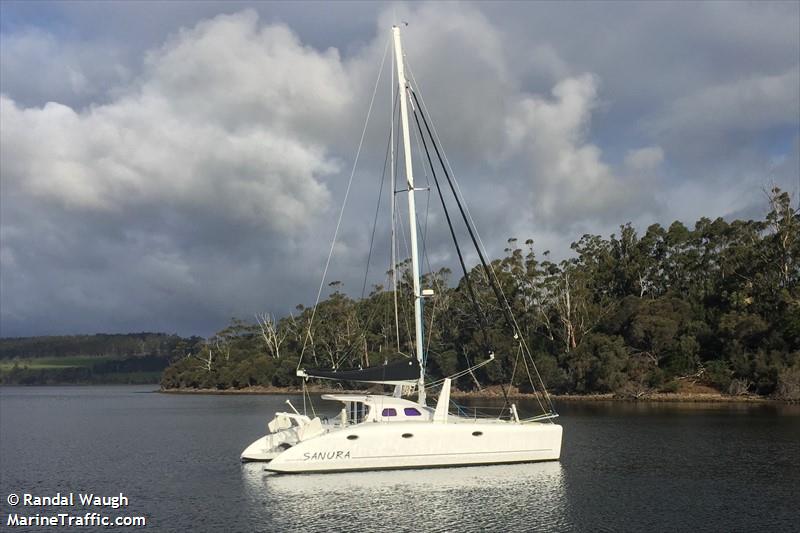 sanura (Sailing vessel) - IMO , MMSI 503104220, Call Sign RG271 under the flag of Australia