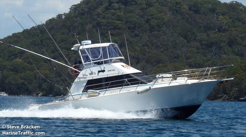 ambition (Pleasure craft) - IMO , MMSI 503714500, Call Sign AMBTION under the flag of Australia