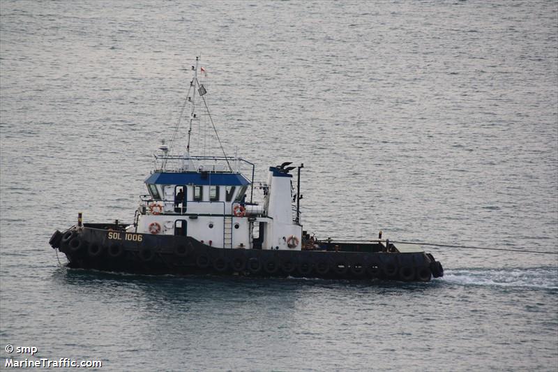 sol 1006 (Tug) - IMO , MMSI 525009118, Call Sign YDA3332 under the flag of Indonesia