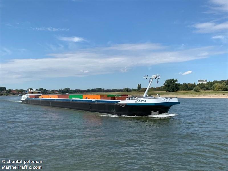 icaria (Cargo ship) - IMO , MMSI 205224690, Call Sign OT2246 under the flag of Belgium