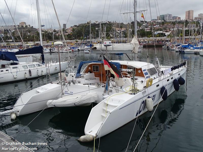 sy jonathan (Sailing vessel) - IMO , MMSI 211135160, Call Sign DEPU under the flag of Germany