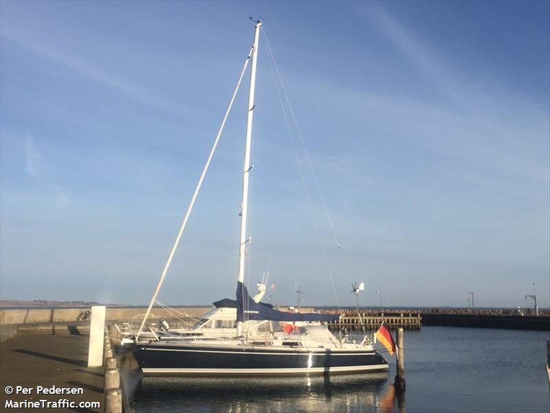 ventus (Sailing vessel) - IMO , MMSI 211149350, Call Sign DF3555 under the flag of Germany
