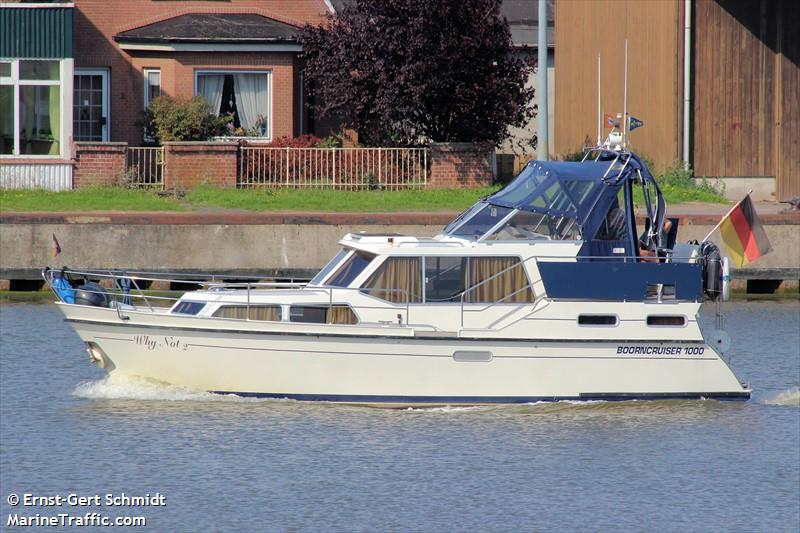 whynot 2 (Pleasure craft) - IMO , MMSI 211309150, Call Sign DA 2611 under the flag of Germany