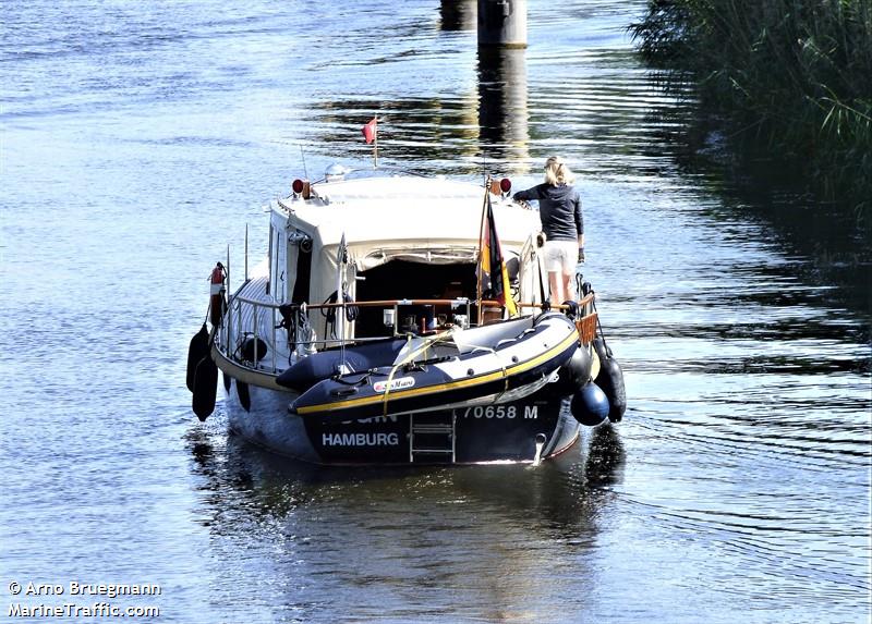 hugin (Pleasure craft) - IMO , MMSI 211335580, Call Sign DB6783 under the flag of Germany