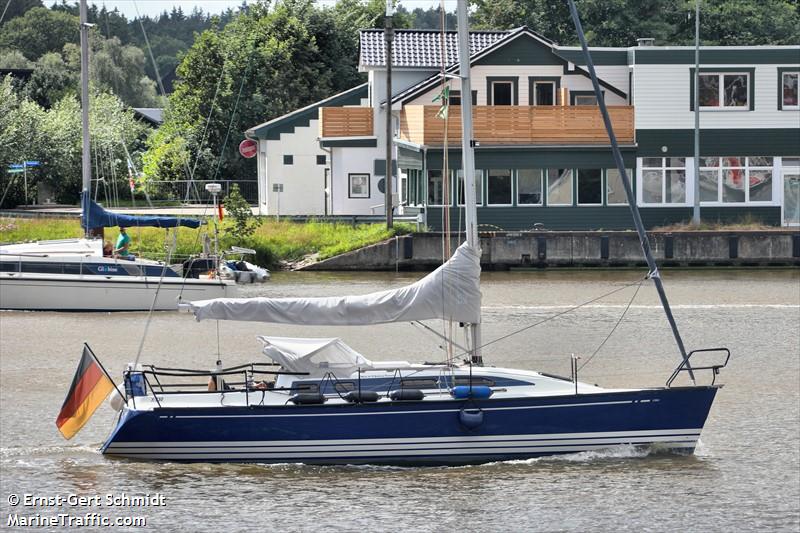 lykka (Sailing vessel) - IMO , MMSI 211351250, Call Sign DG3652 under the flag of Germany