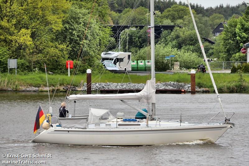 benjamin (Sailing vessel) - IMO , MMSI 211392970, Call Sign DB7325 under the flag of Germany