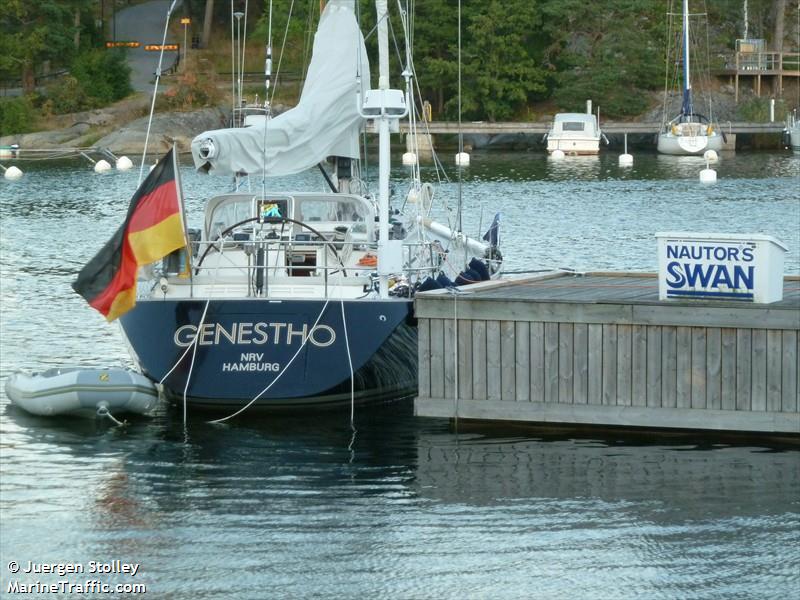 genestho (Pleasure craft) - IMO , MMSI 211395380, Call Sign DILL under the flag of Germany