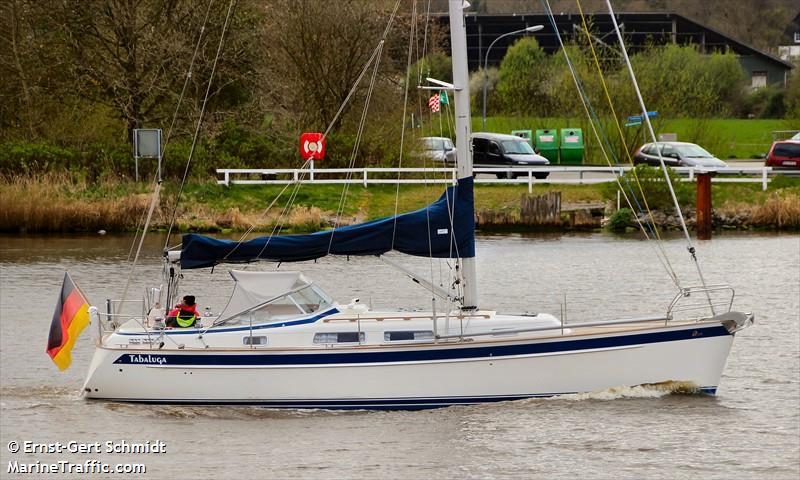 tabaluga (Pleasure craft) - IMO , MMSI 211532270, Call Sign DG6706 under the flag of Germany
