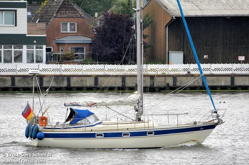 freya (Sailing vessel) - IMO , MMSI 211628450, Call Sign DHVM2 under the flag of Germany