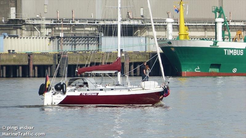 the ferryman sy (-) - IMO , MMSI 211679020, Call Sign DG8480 under the flag of Germany