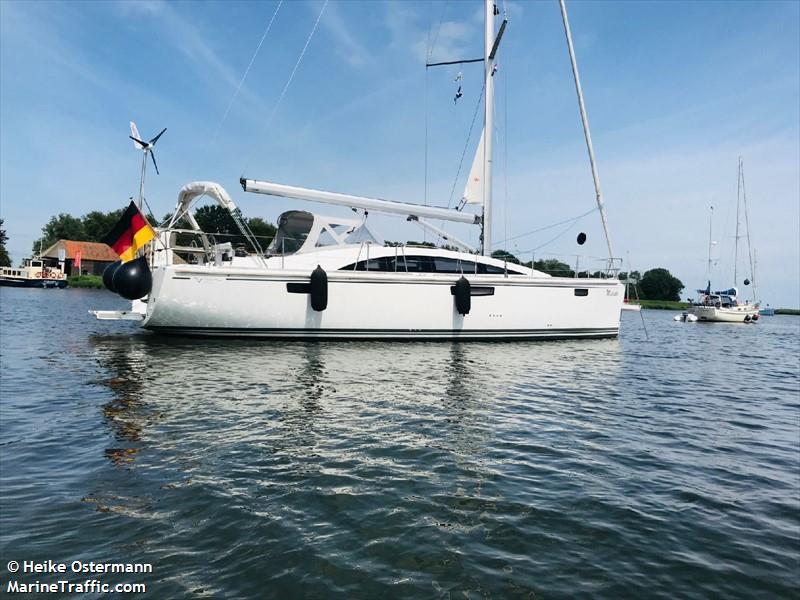 malaika (Sailing vessel) - IMO , MMSI 211723450, Call Sign DA4295 under the flag of Germany