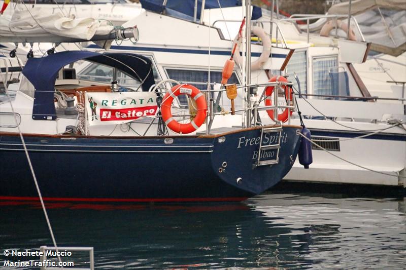 free spirit (Sailing vessel) - IMO , MMSI 224973260 under the flag of Spain