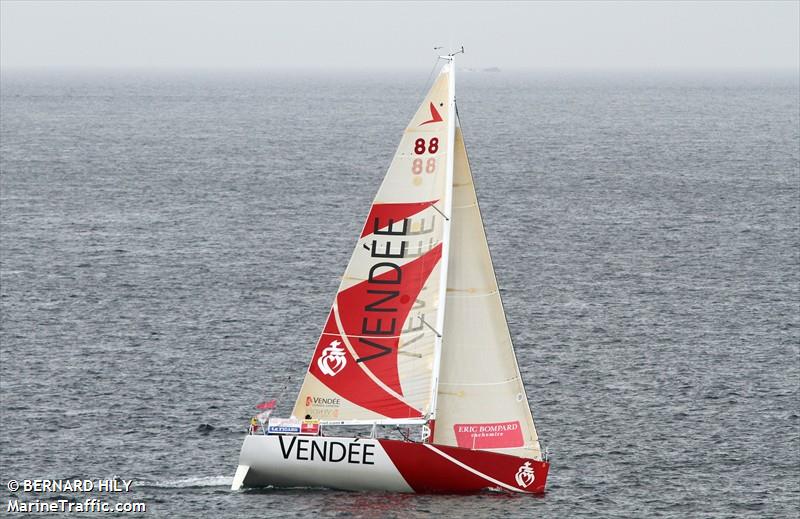 kulunka 88 (Sailing vessel) - IMO , MMSI 227078960, Call Sign FGH2726 under the flag of France